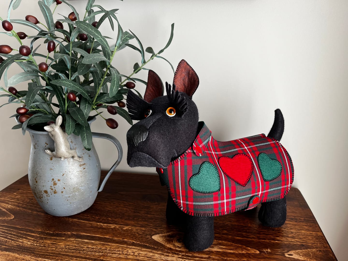 Customer photo review of Scottish Terrier PDF Pattern and Video Tutorial