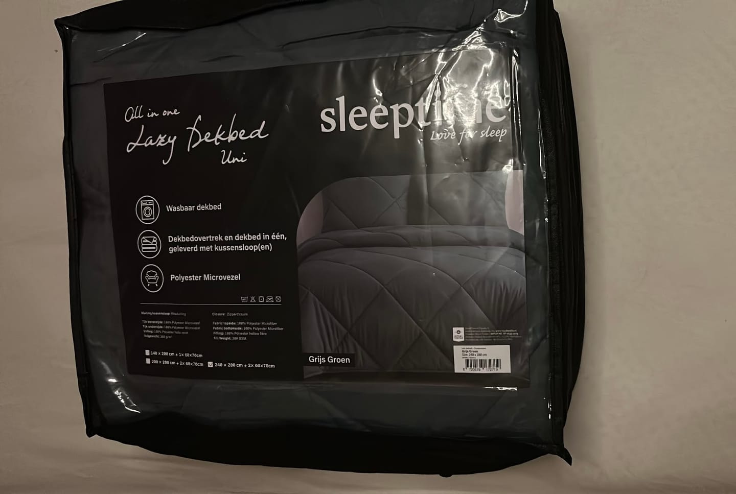 Customer photo review of Premium Slaappakket