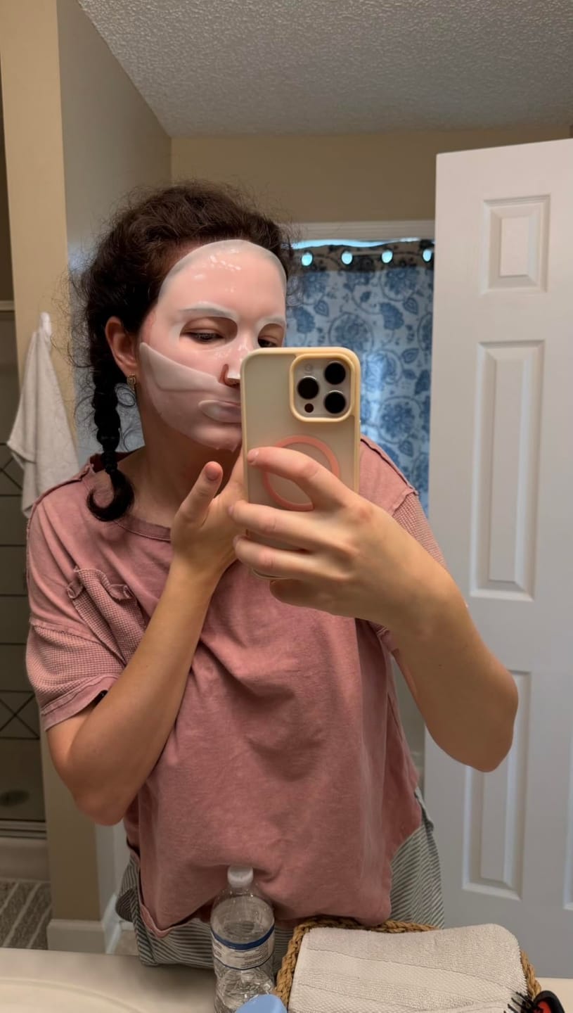 Customer photo review of SparkSmile™ Дълбоко Хидратираща Нощна Маска