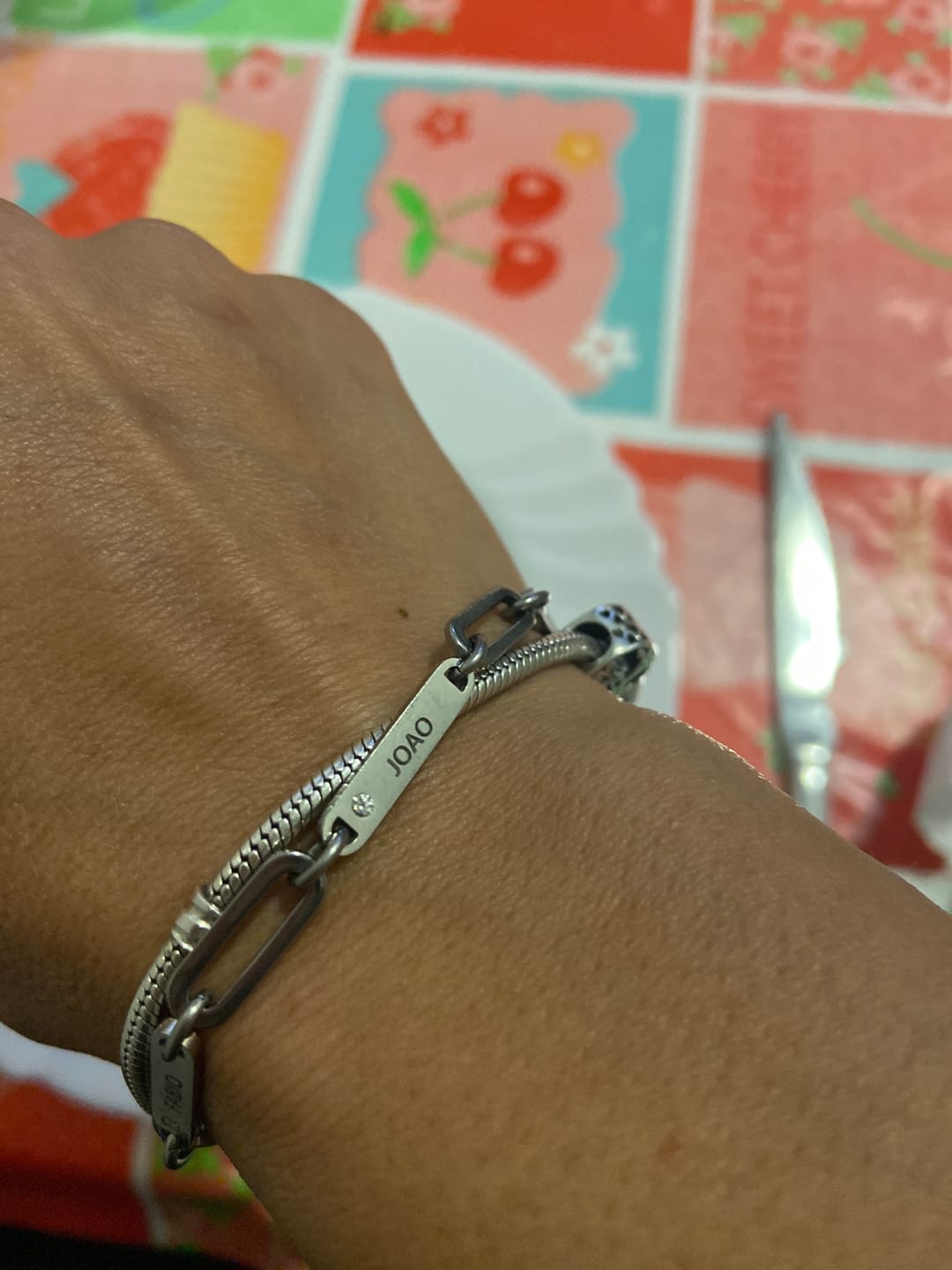 Customer photo review of Pulseira Matilde