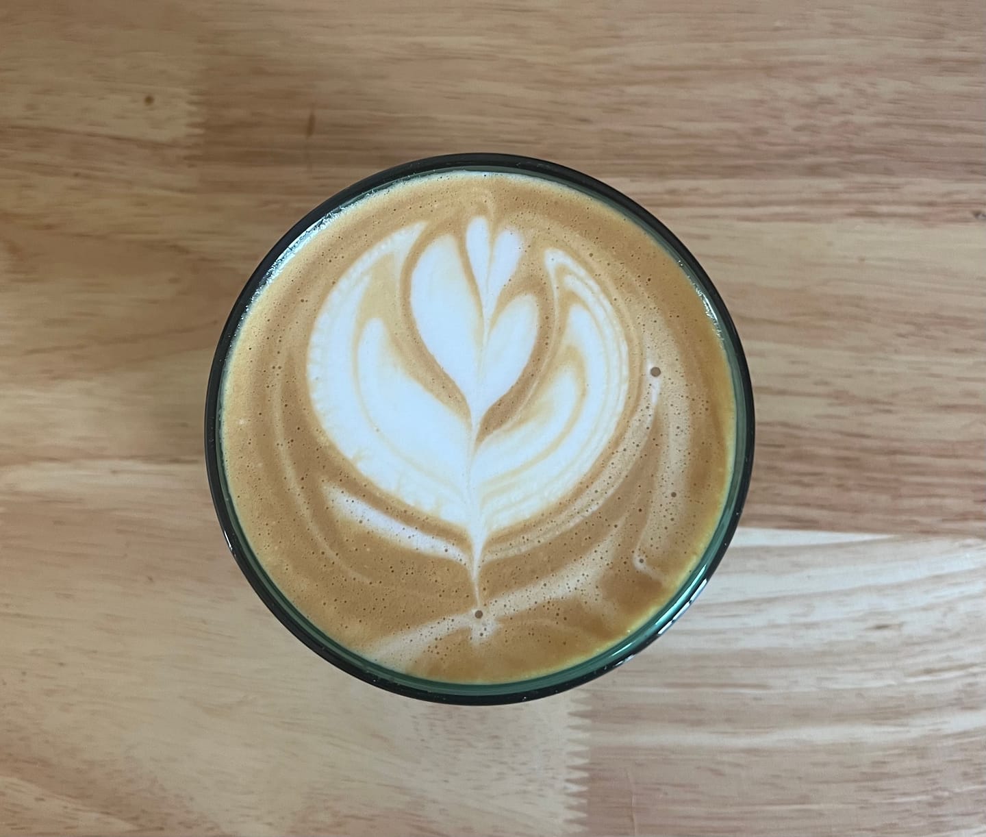 Customer photo review of FLUR Latte XL Glasses
