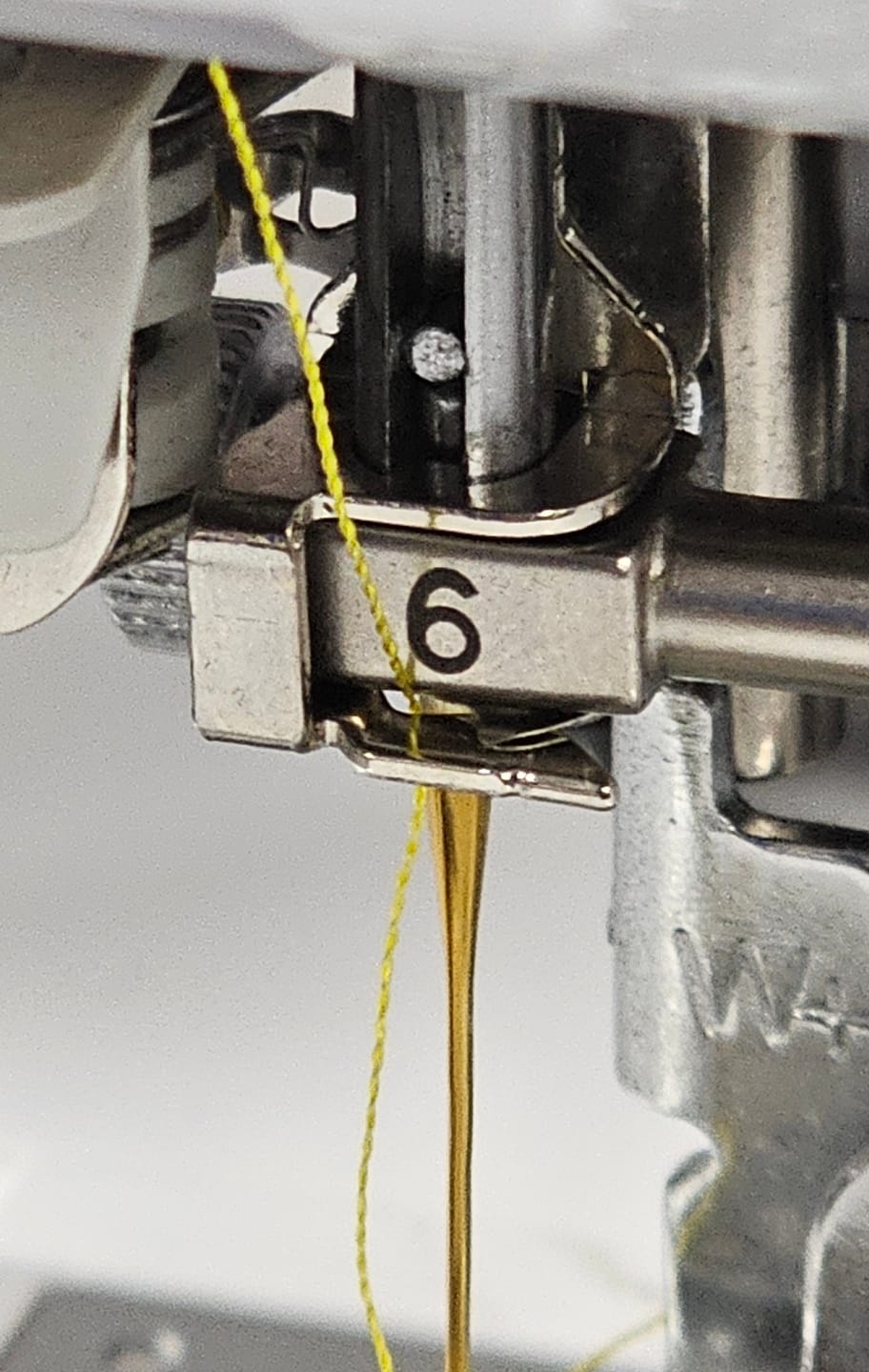 Customer photo review of Thread Guide Supply Assembly, Brother #XH2503101