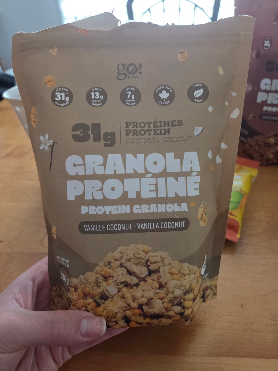 Customer photo review of Go Nutrition - Go Hop - Granola protéiné - 283g