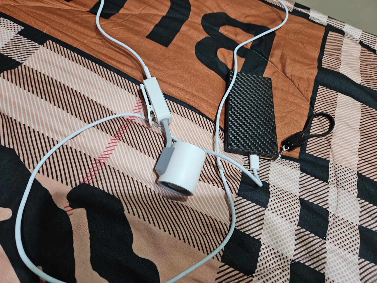 Customer photo review of NCF20 - Lightweight Outdoor Clip-on Fan