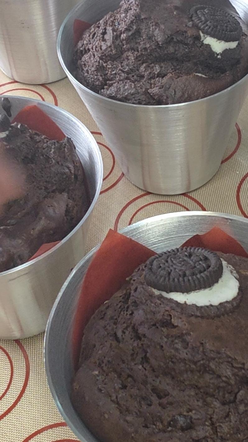 Customer photo review of Set de 12 Moldes de Muffin de Aluminio