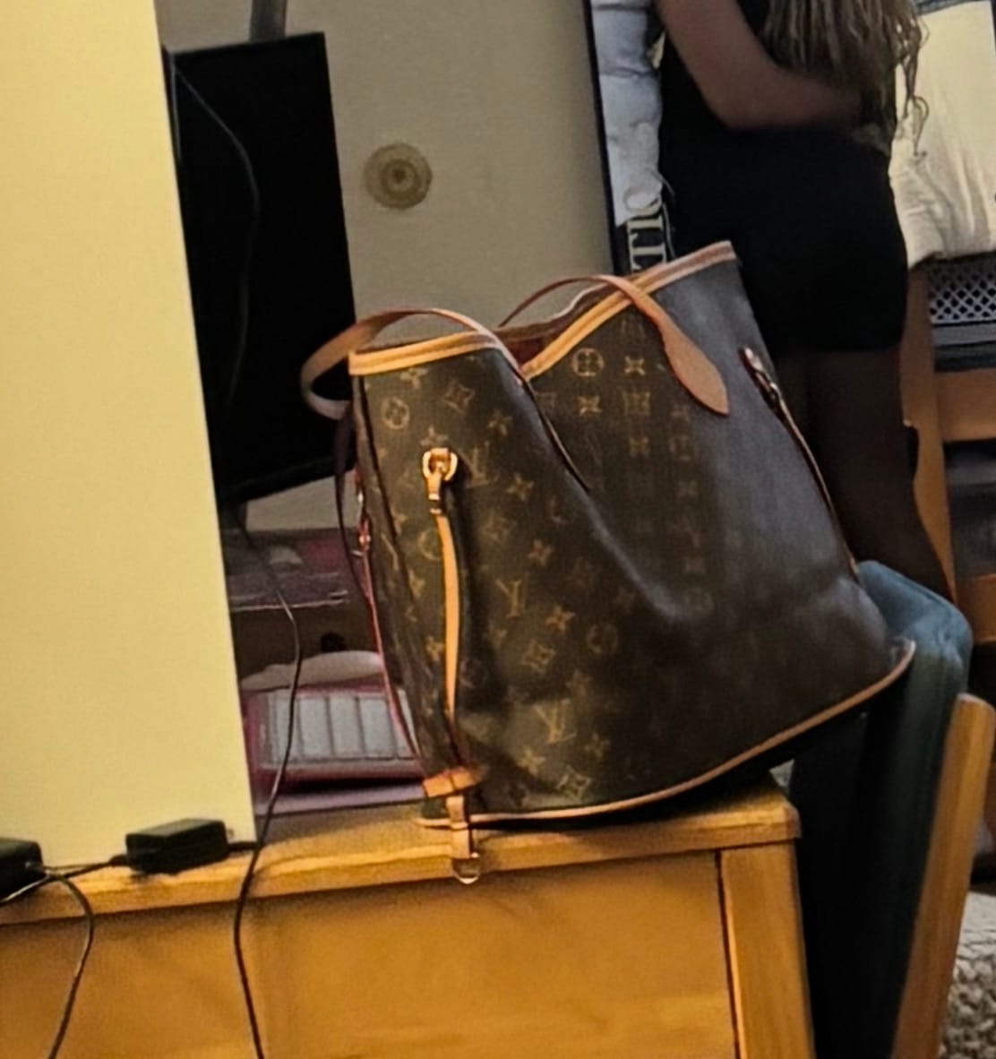 Customer photo review of Flower tote
