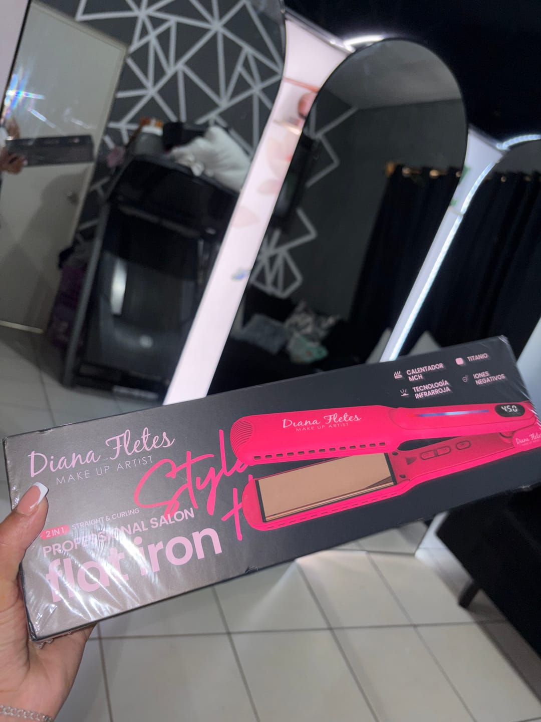 Customer photo review of Plancha Profesional Infrarroja
