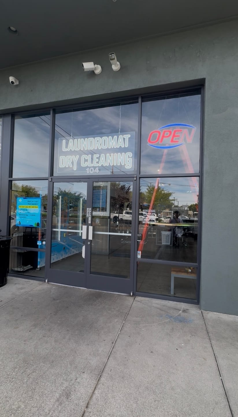 Customer photo review of LAUNDROMAT DRY CLEANING | LED Neon Sign
