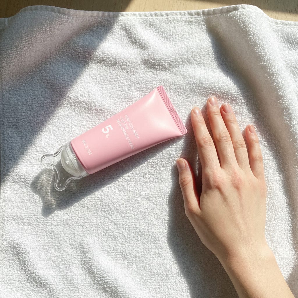 Customer photo review of PDRN Collagen Gua Sha – Crema Collo e Décolleté