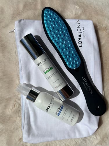 Customer photo review of LOVASKIN Discovery Kit SPECIAL TV OFFER - Twice the treatments