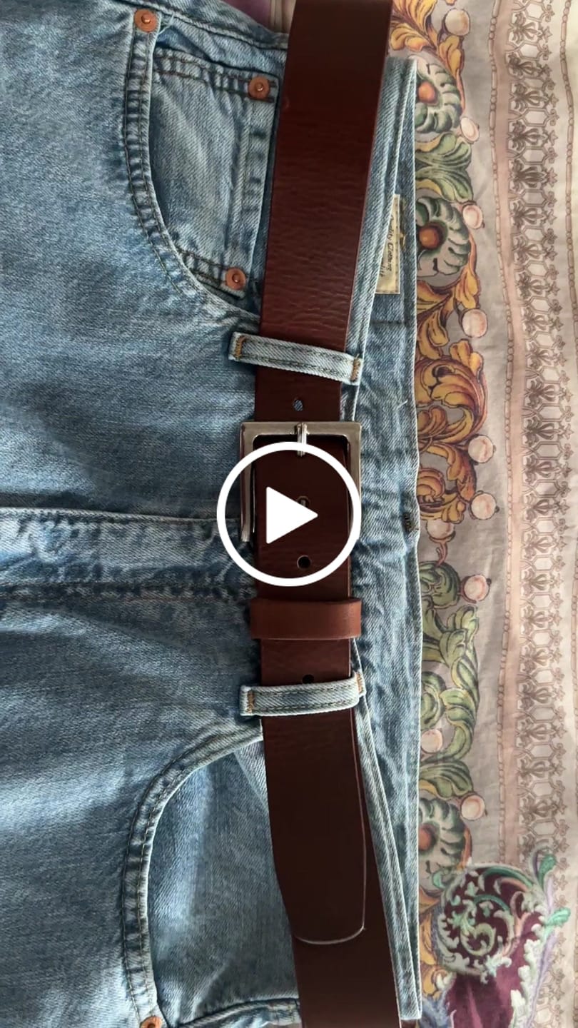 Customer video review of Long Haul Belt + Wallet - Men's Leather Belt and Wallet Gift Set
