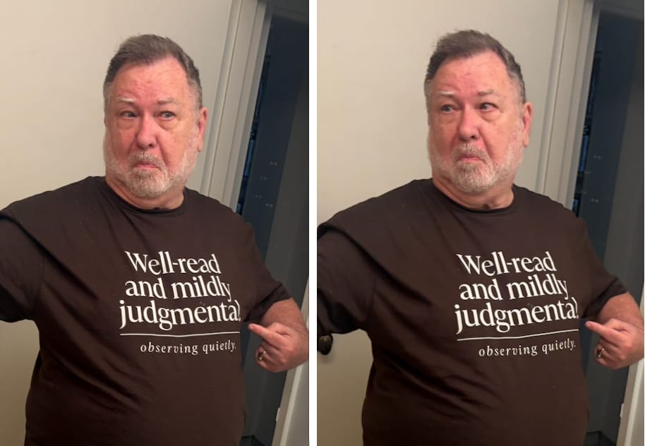Customer photo review of Well-Read and Mildly Judgmental