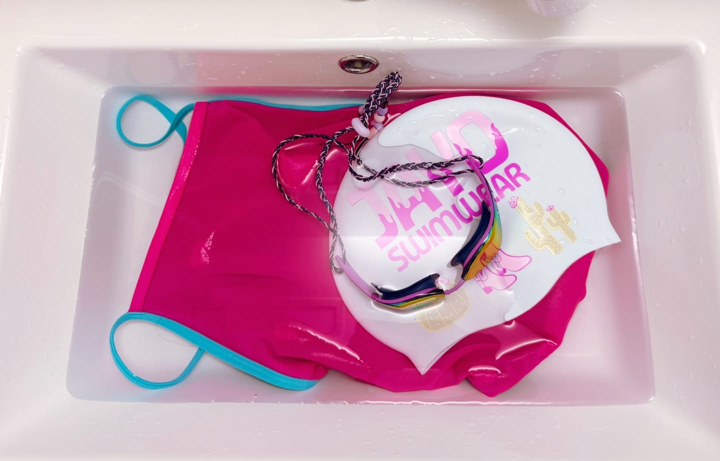 Customer photo review of ALBI ONE PIECE - Pink Sorbet|Mykonos