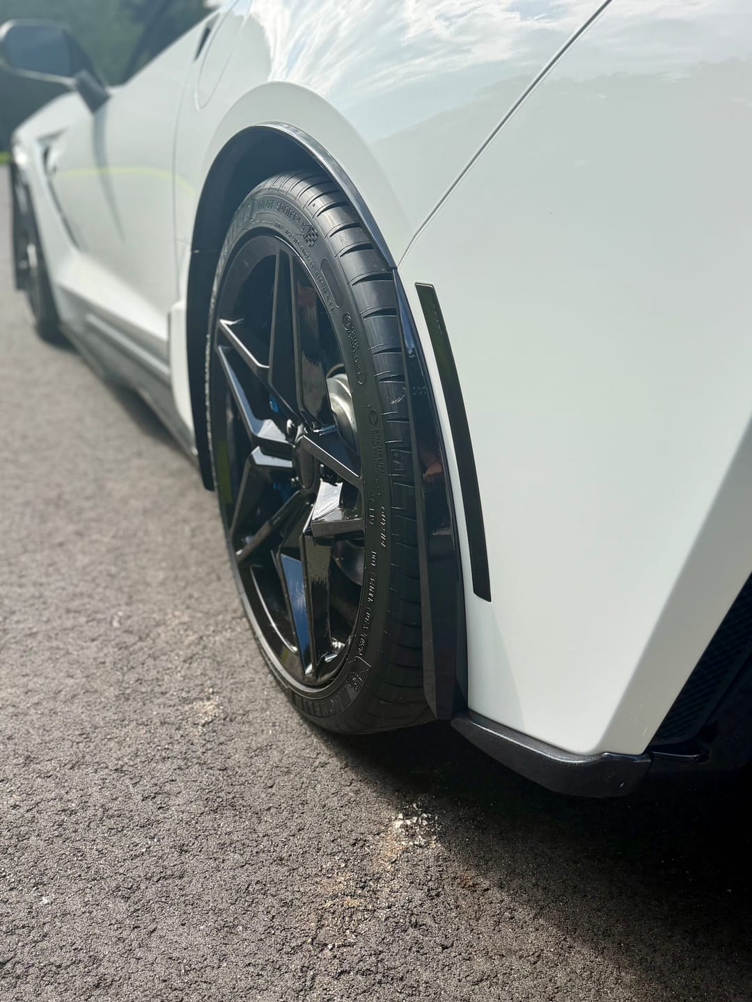 Customer photo review of Corvette C7 Base Rear Quarter Extension