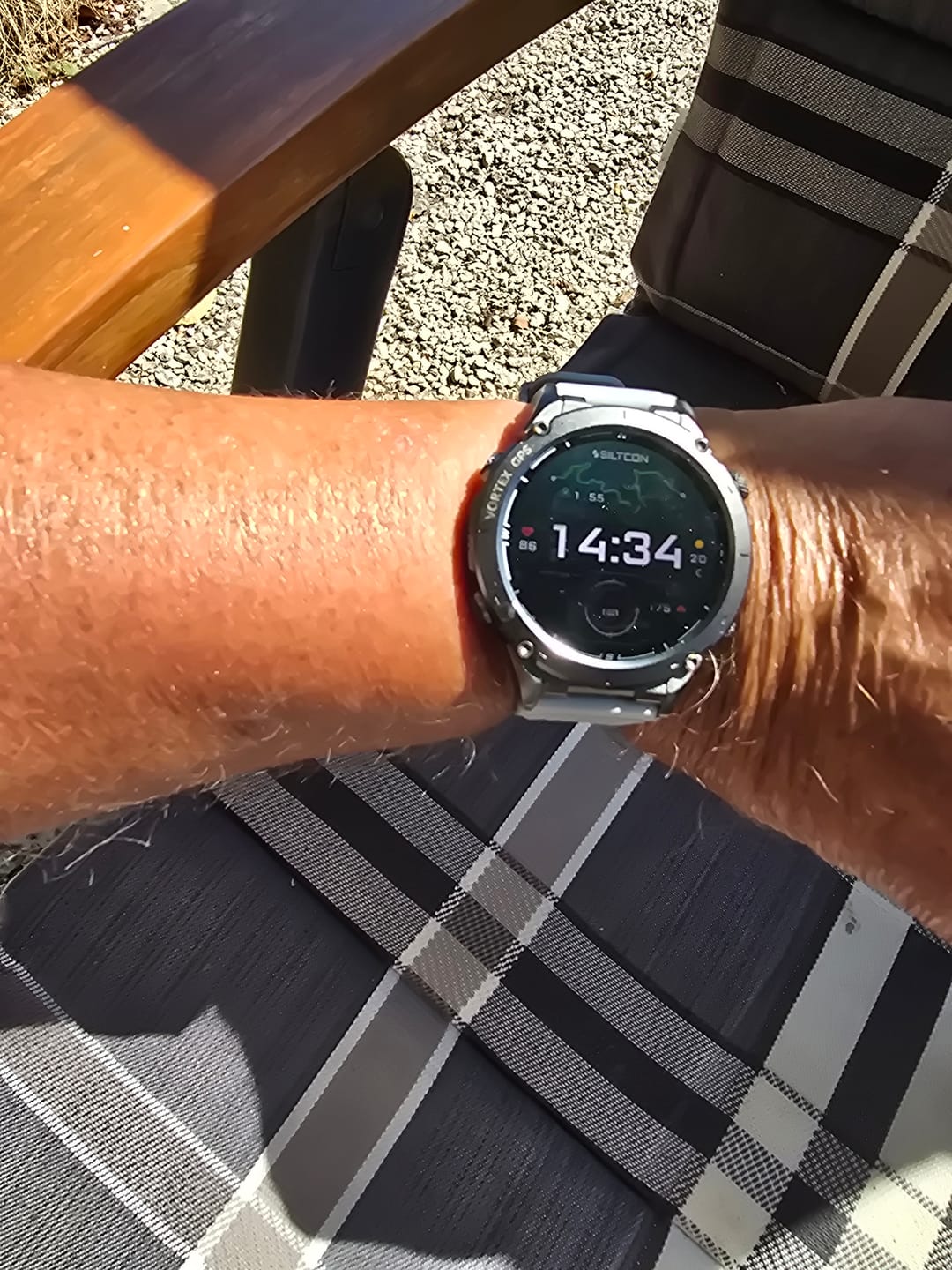 Customer photo review of Siltcon® Vortex GPS Smartwatch