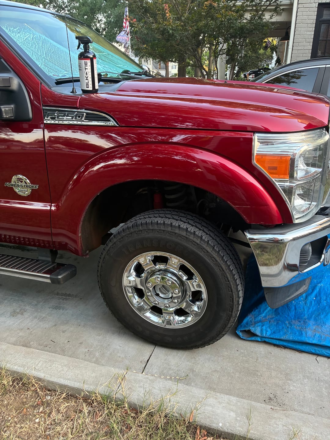 Customer photo review of Dust-Destroying Wheel Cleaner