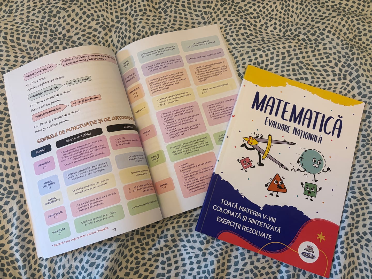 Customer photo review of Pachet Evaluare Națională (Română + Matematică) Bacademia