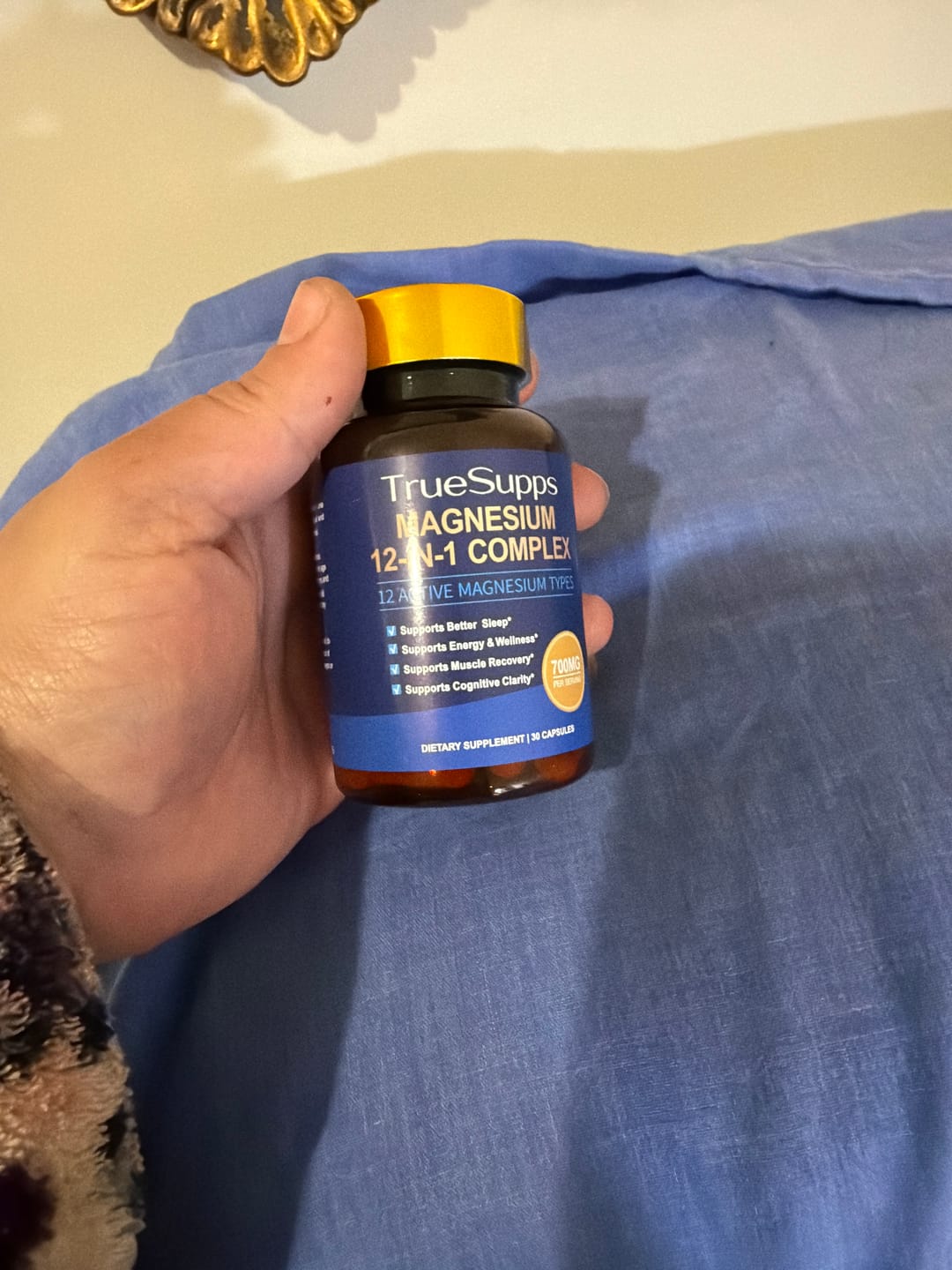 Customer photo review of 12-in-1 Magnesium Complex 700mg by TrueSupps