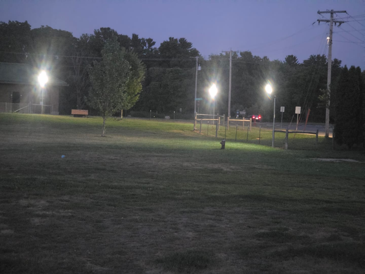 Customer photo review of Adjustable bracket for solar street light -1.8" diameter