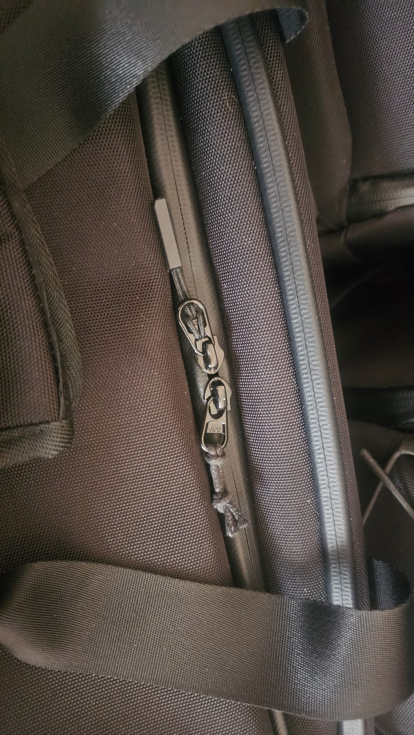 Customer photo review of The Weekender 70L