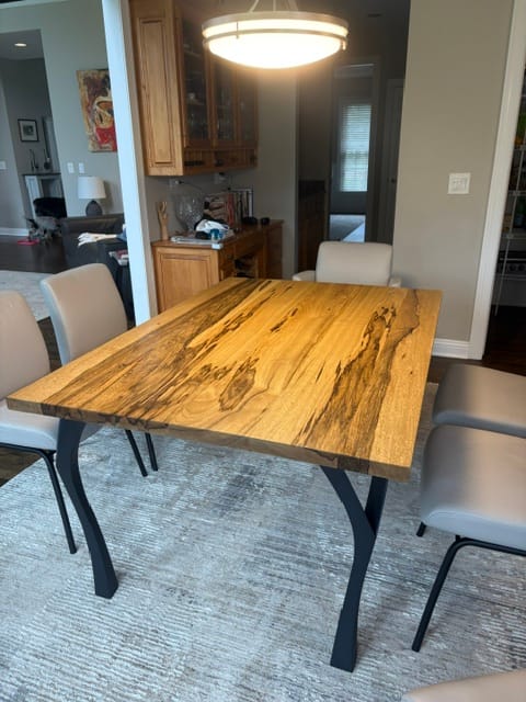 Customer photo review of Furniture Legs 506 Faras 28" H for Dining Tabletop