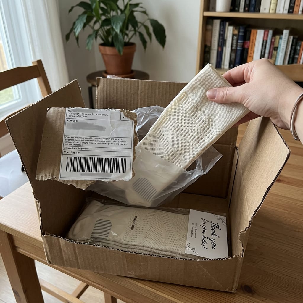 Customer photo review of The 12-Hour Sock