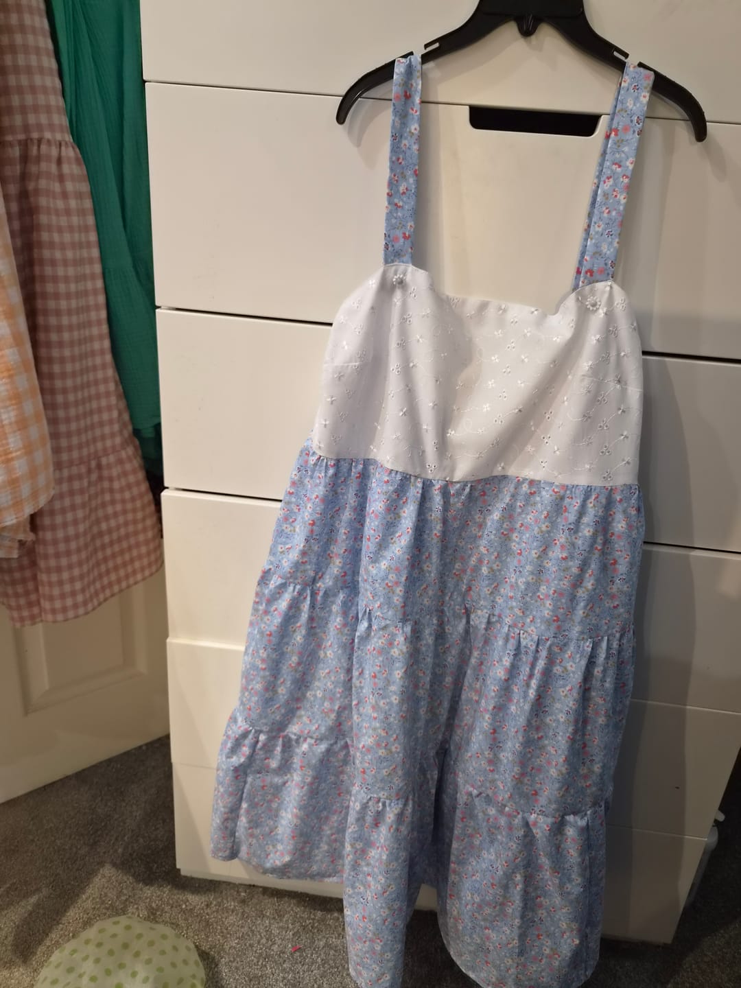Customer photo review of Floral Field Polycotton Fabric