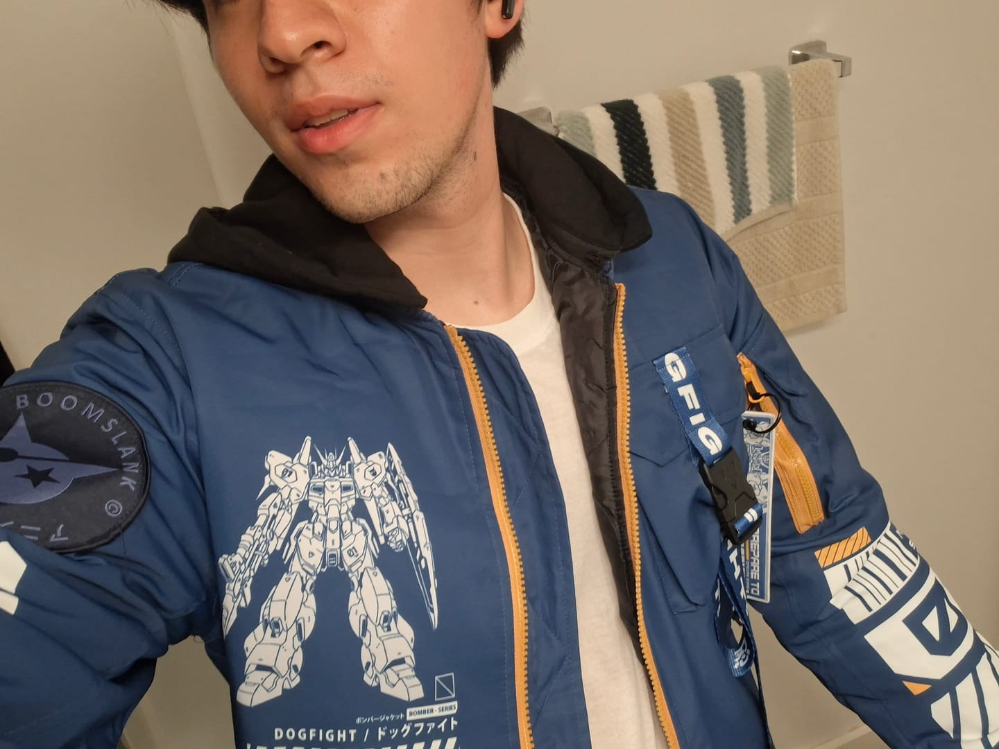Customer photo review of Dogfight (Boomslank x M.RAGE) Bomber Jacket