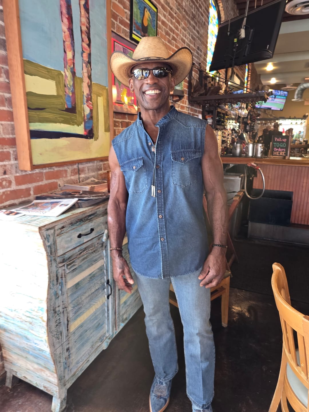 Customer photo review of Dan Post Men's Stryker Python Grey & Bone Western Boot DP7122