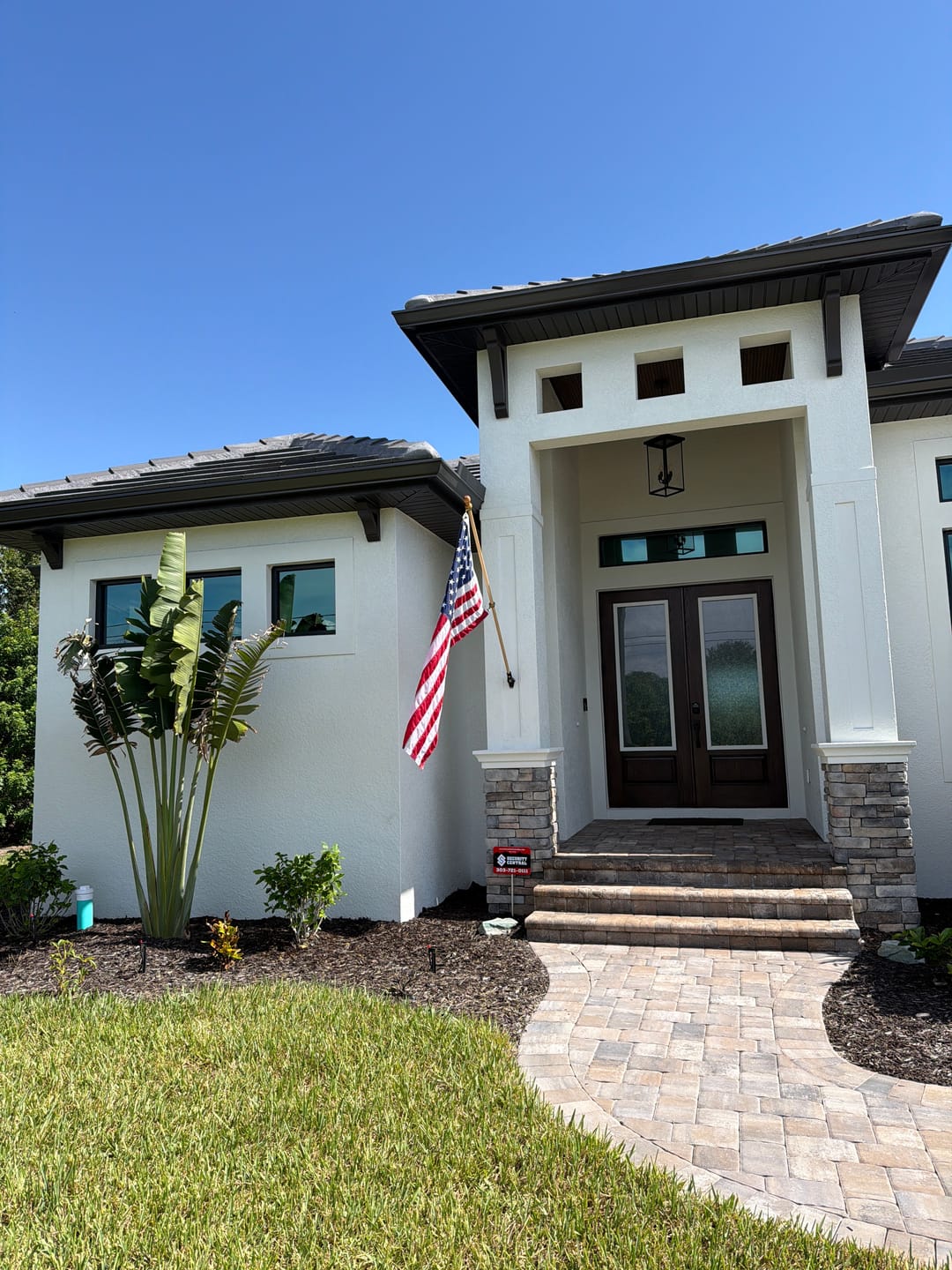 Customer photo review of 3' x 5' American Flag Set