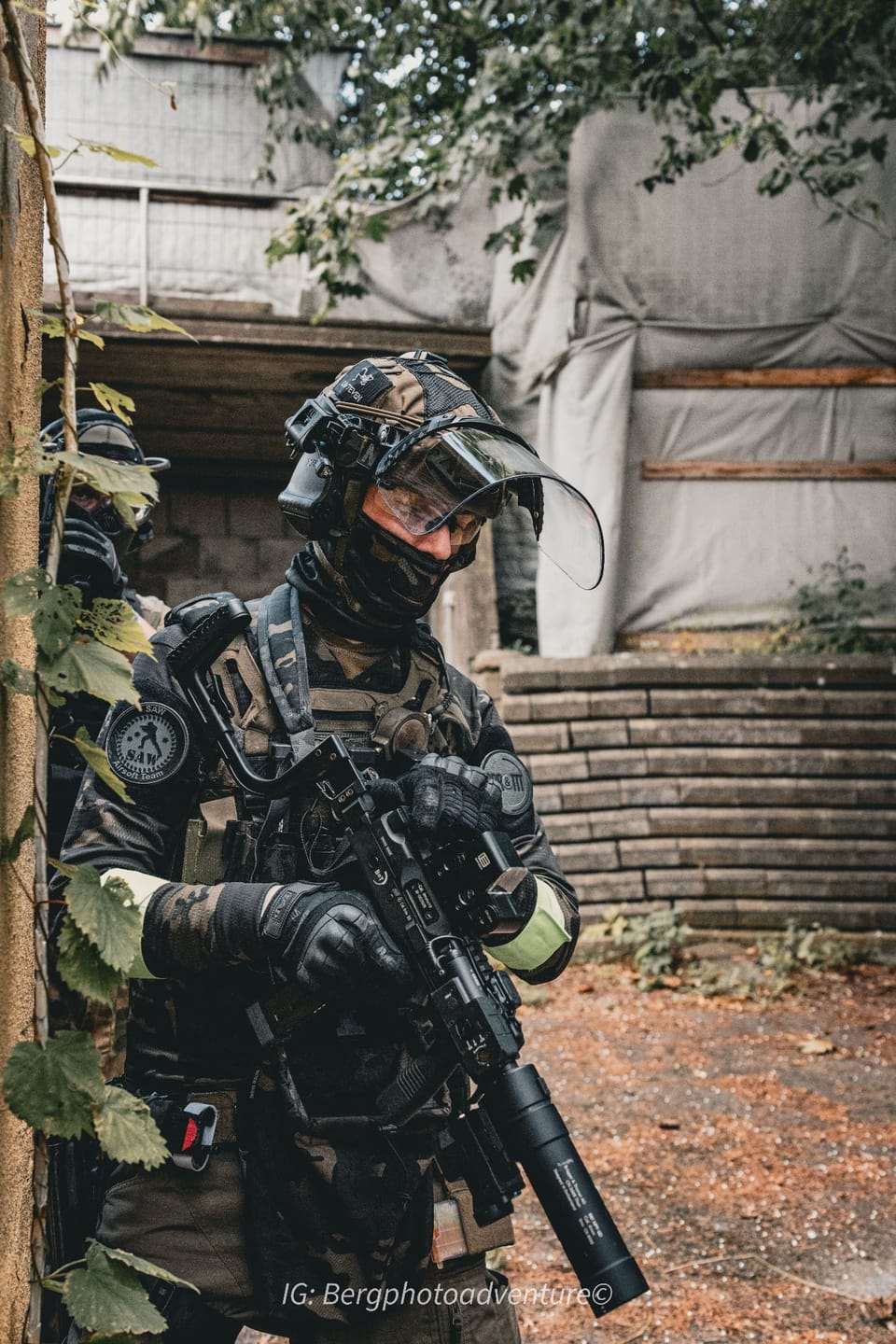 Customer photo review of Fullface Warrior