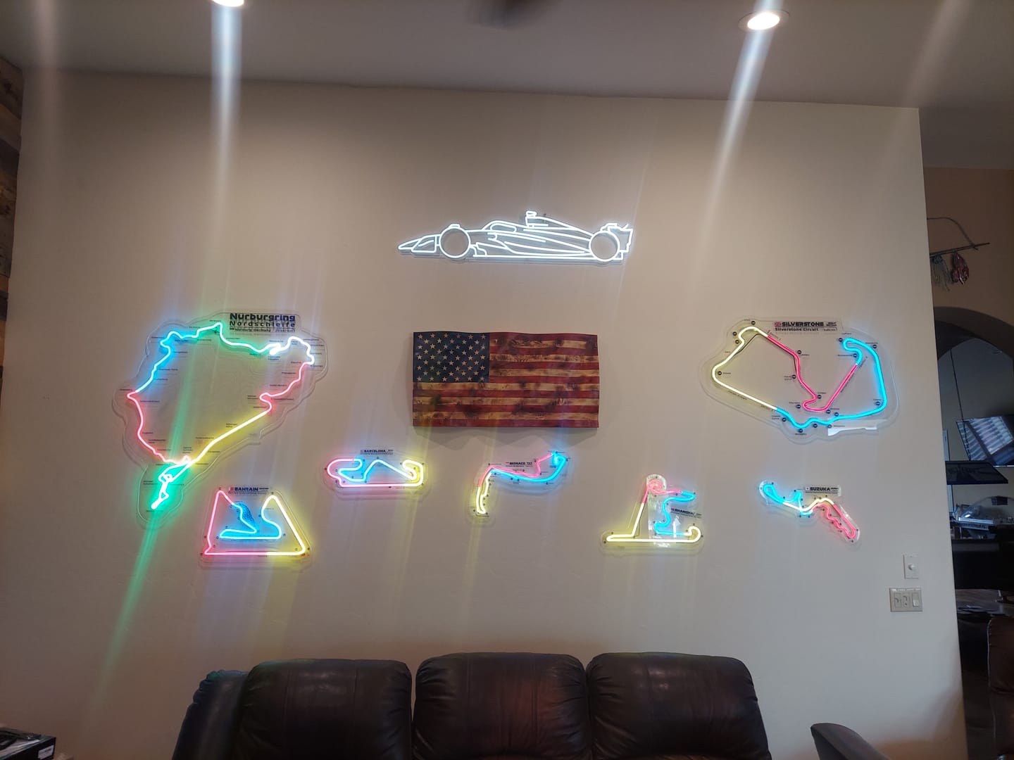 Customer photo review of Circuit De Barcelona-Catalunya Neon Race Track