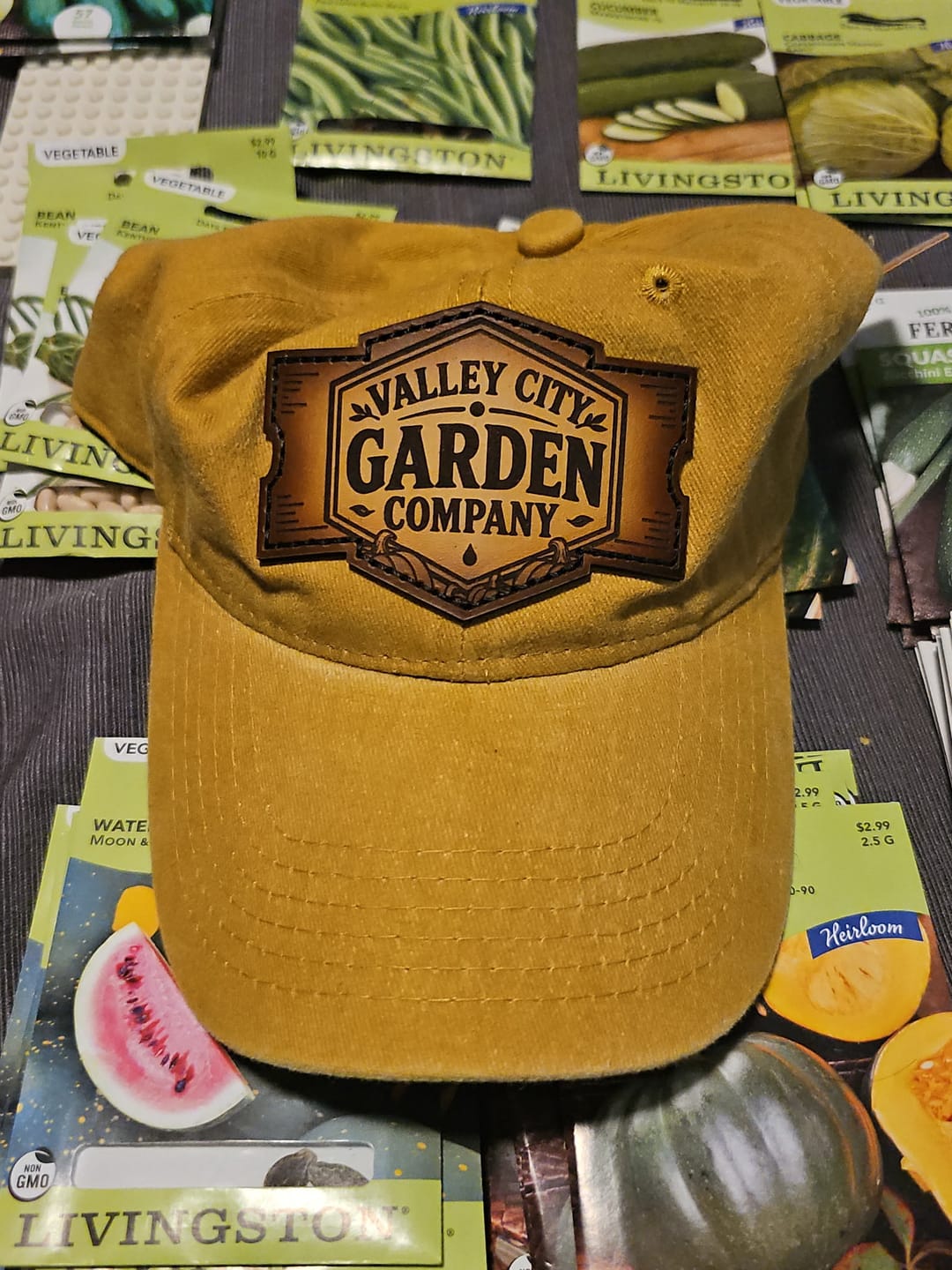 Customer photo review of Richardson 112 Custom Leather Patch Hats