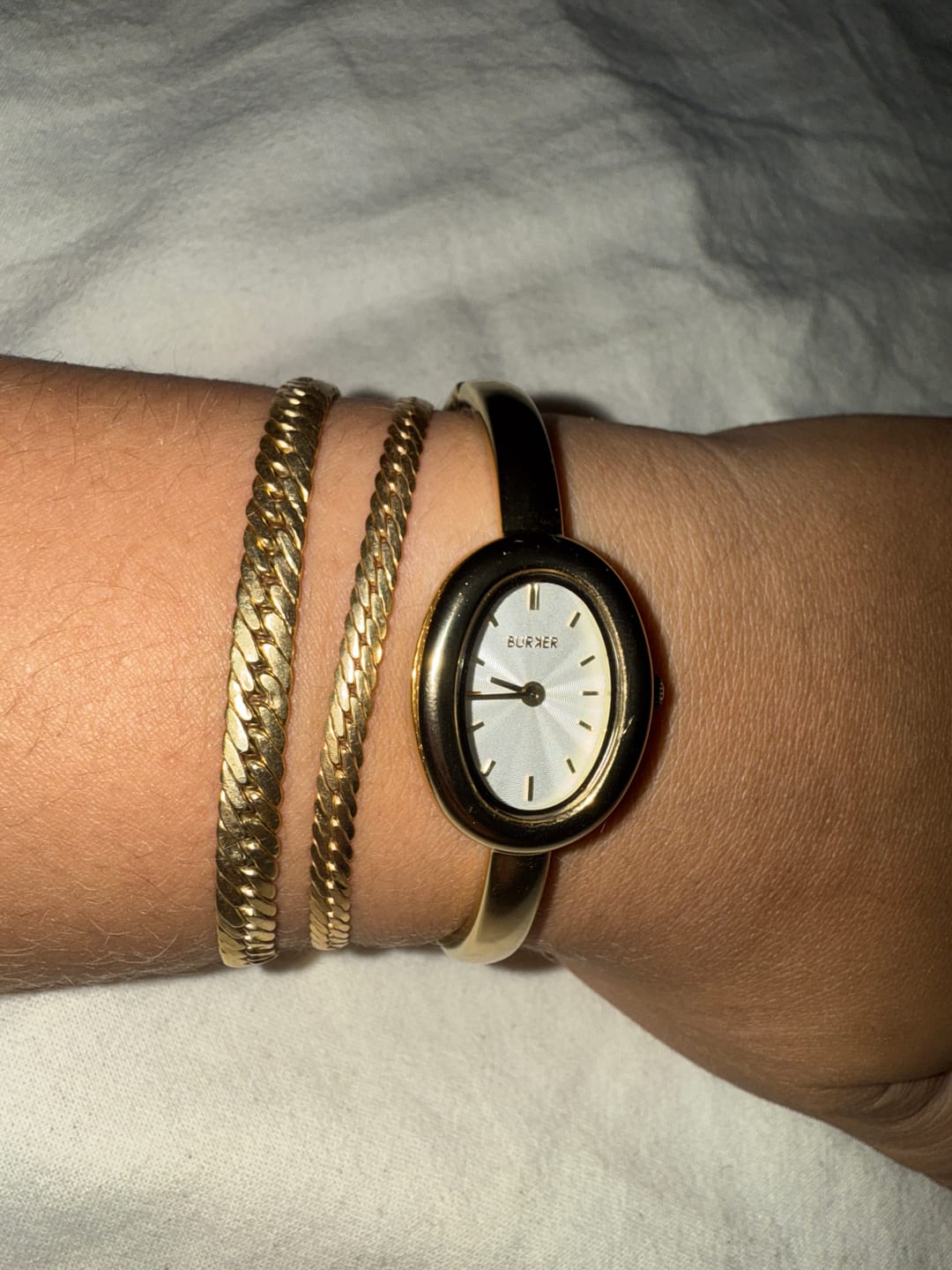 Customer photo review of Diana Gold White