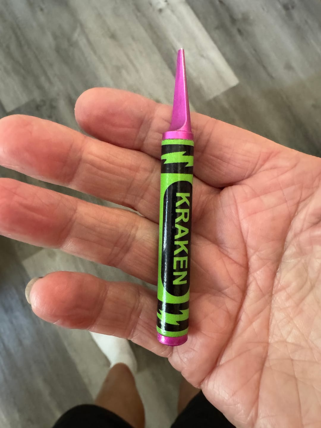 Customer photo review of 🍉 Slice Free Crayon Golf Divot Tool (Melon)