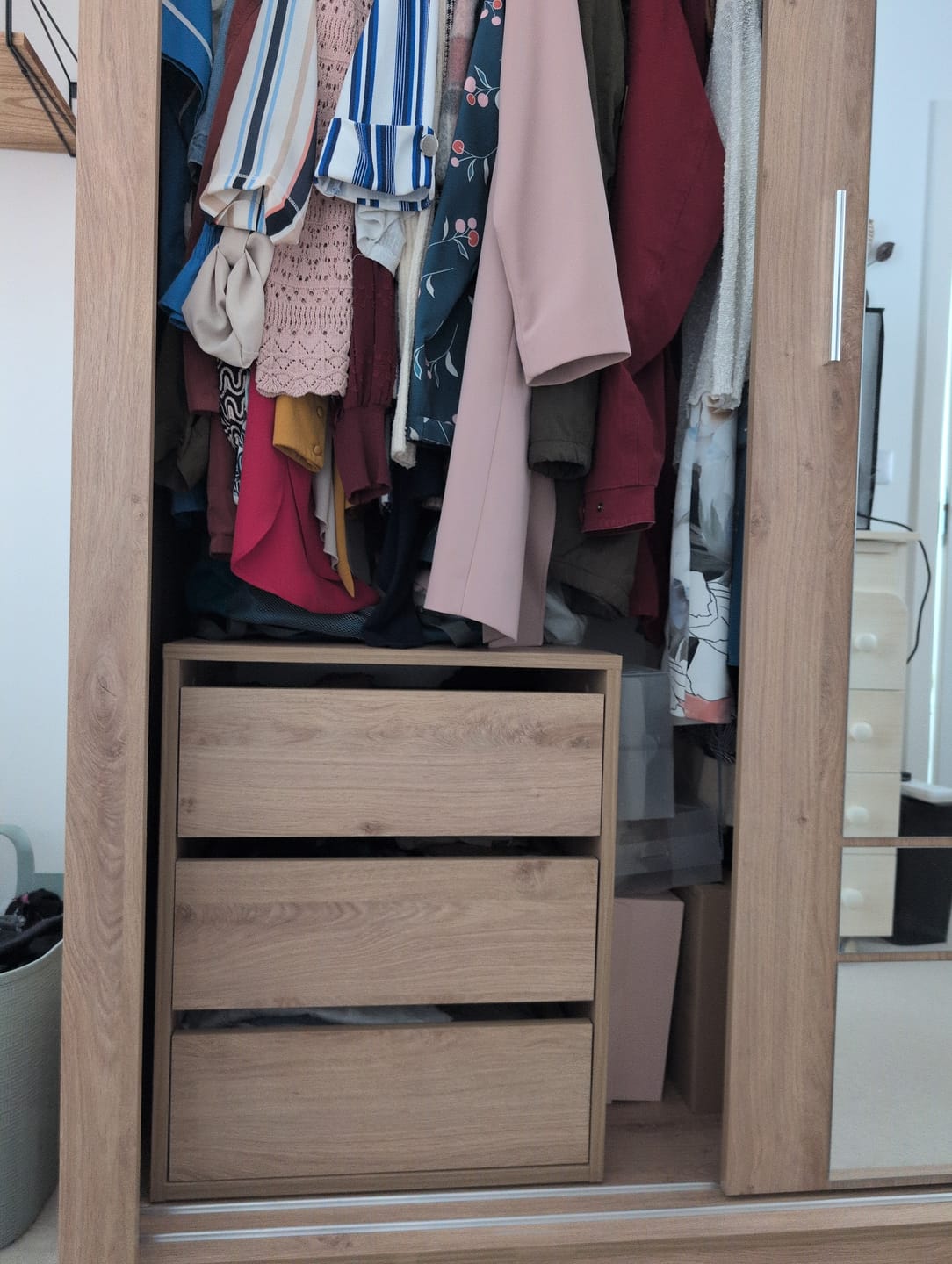 Customer photo review of Idea ID-13 Universal Internal Drawer Unit For Wardrobe