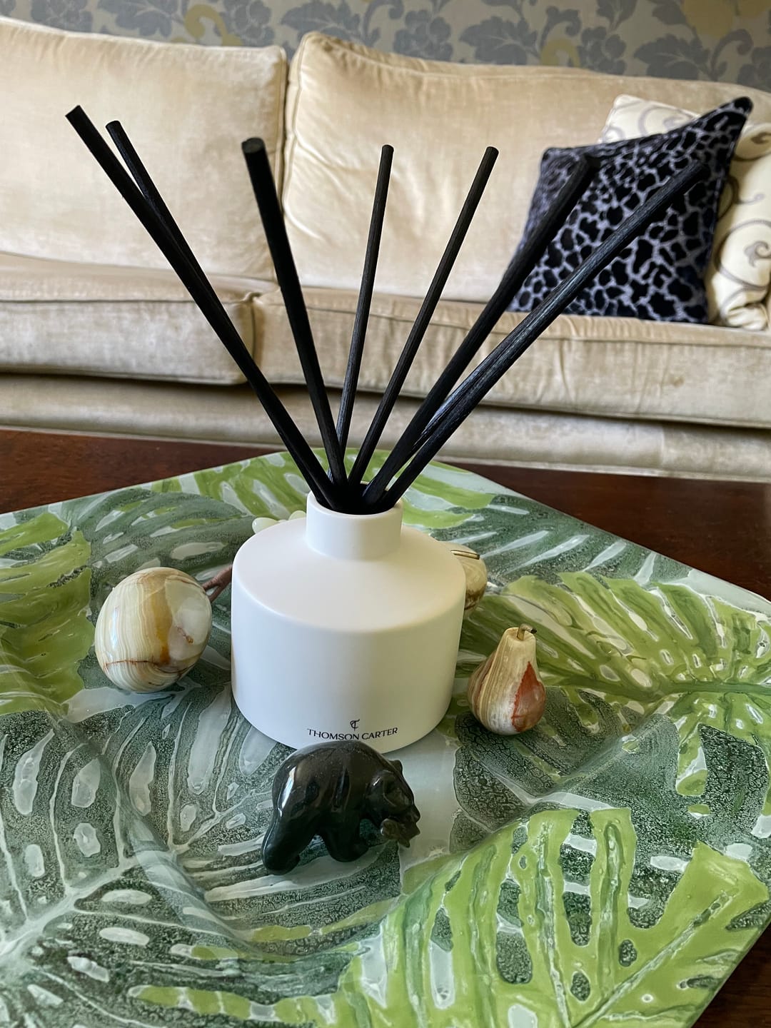 Customer photo review of Blush Hour | Ceramic Reed Diffuser