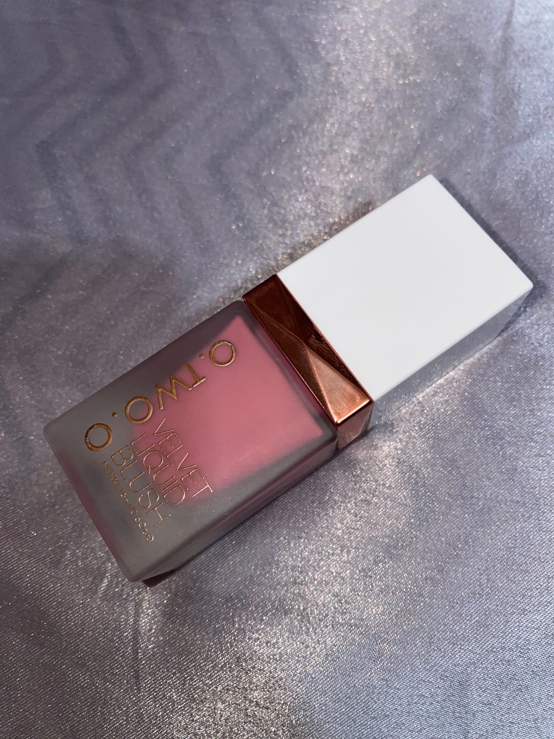 Customer photo review of O.TWO.O LIQUID BLUSH