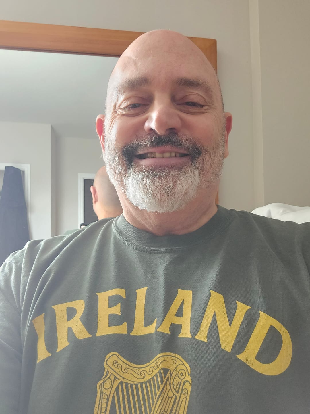 Customer photo review of Ireland Vintage Harp T-Shirt