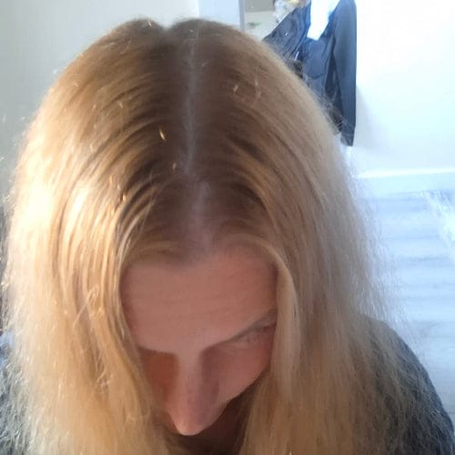 Customer photo review of Savon Capillaire Anti-Chute & Densité