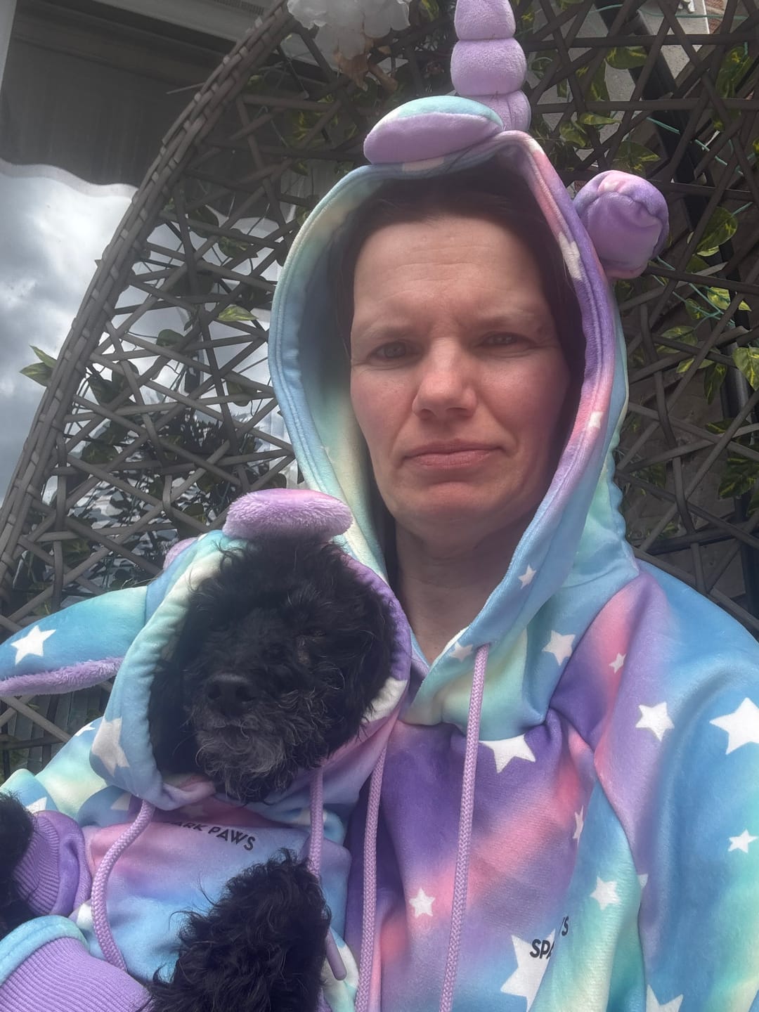 Customer photo review of Halloween Human Hoodies (Limited Edition)