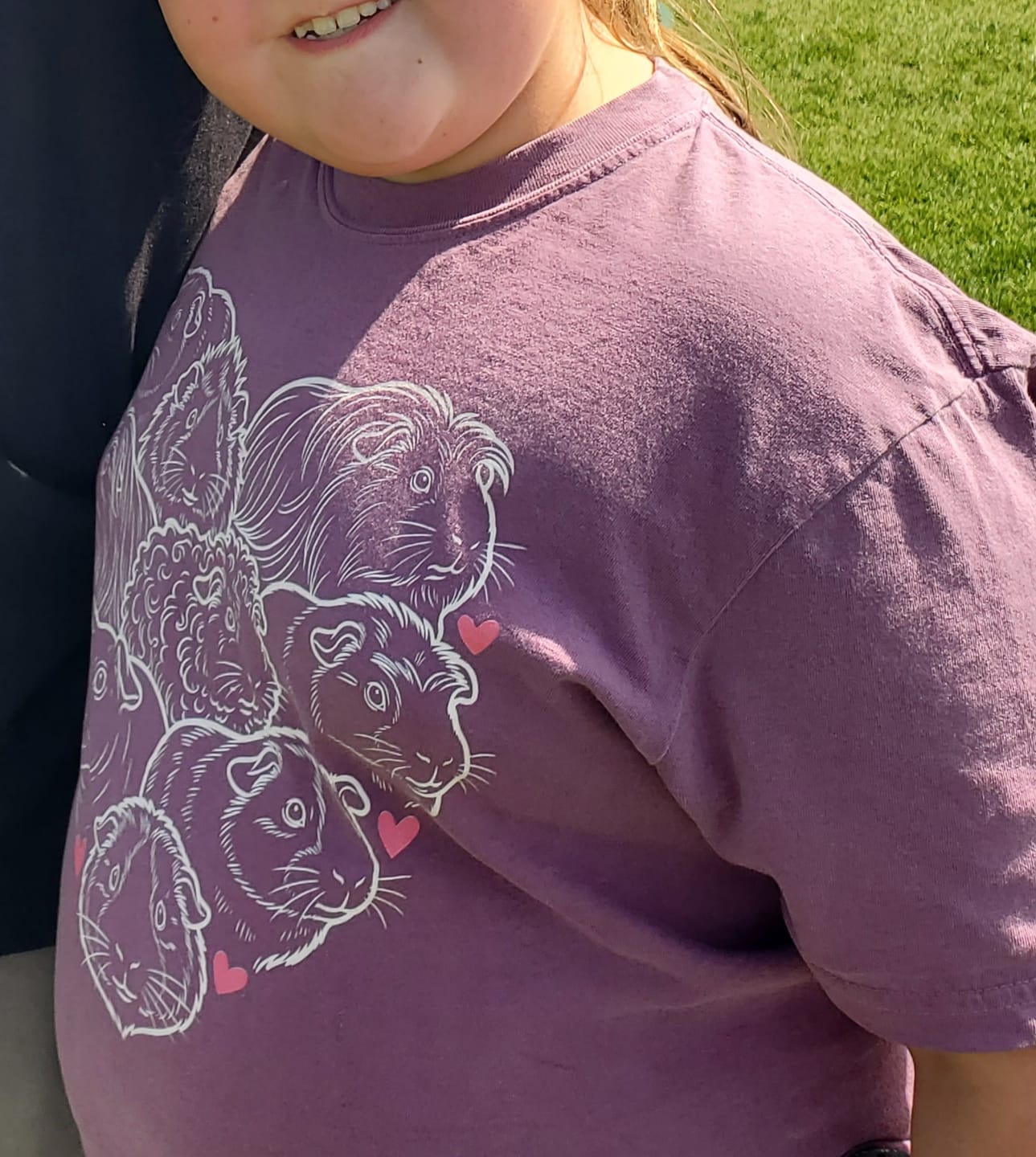 Customer photo review of Heart Full of Wheeks T-shirt