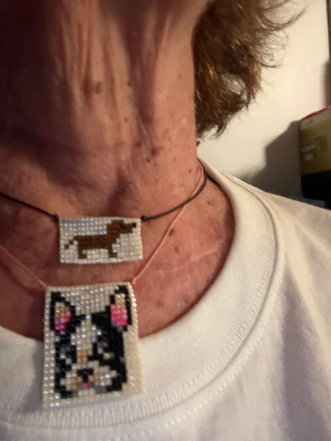 Customer photo review of Le Bouledogue en Perles Miyuki