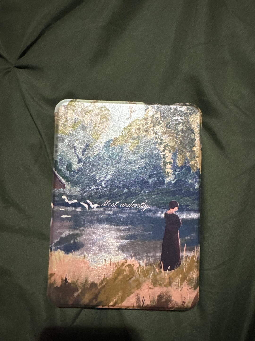 Customer photo review of Most Ardently - Kindle Case