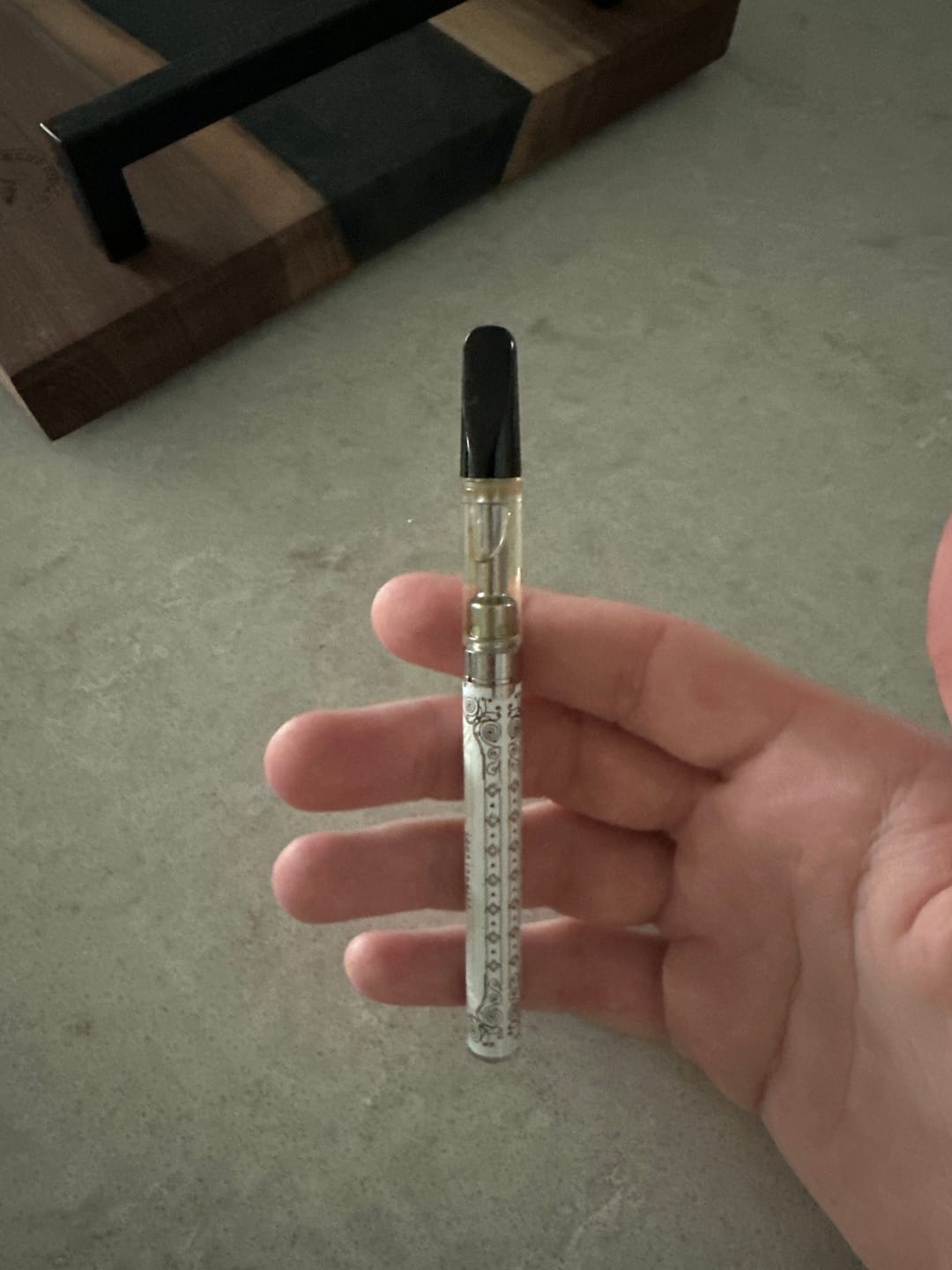 Customer photo review of 1 Gram THC-P Blend Vape Cartridge | Durban Gelato - Hybrid