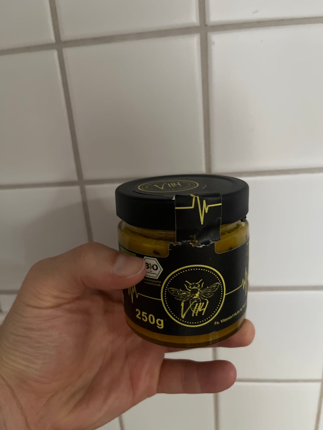 Customer photo review of V114 - Das Original Bio Honigmischung 250g