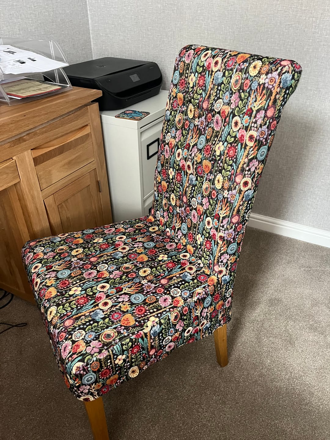 Customer photo review of Kew Gardens Tapestry Fabric