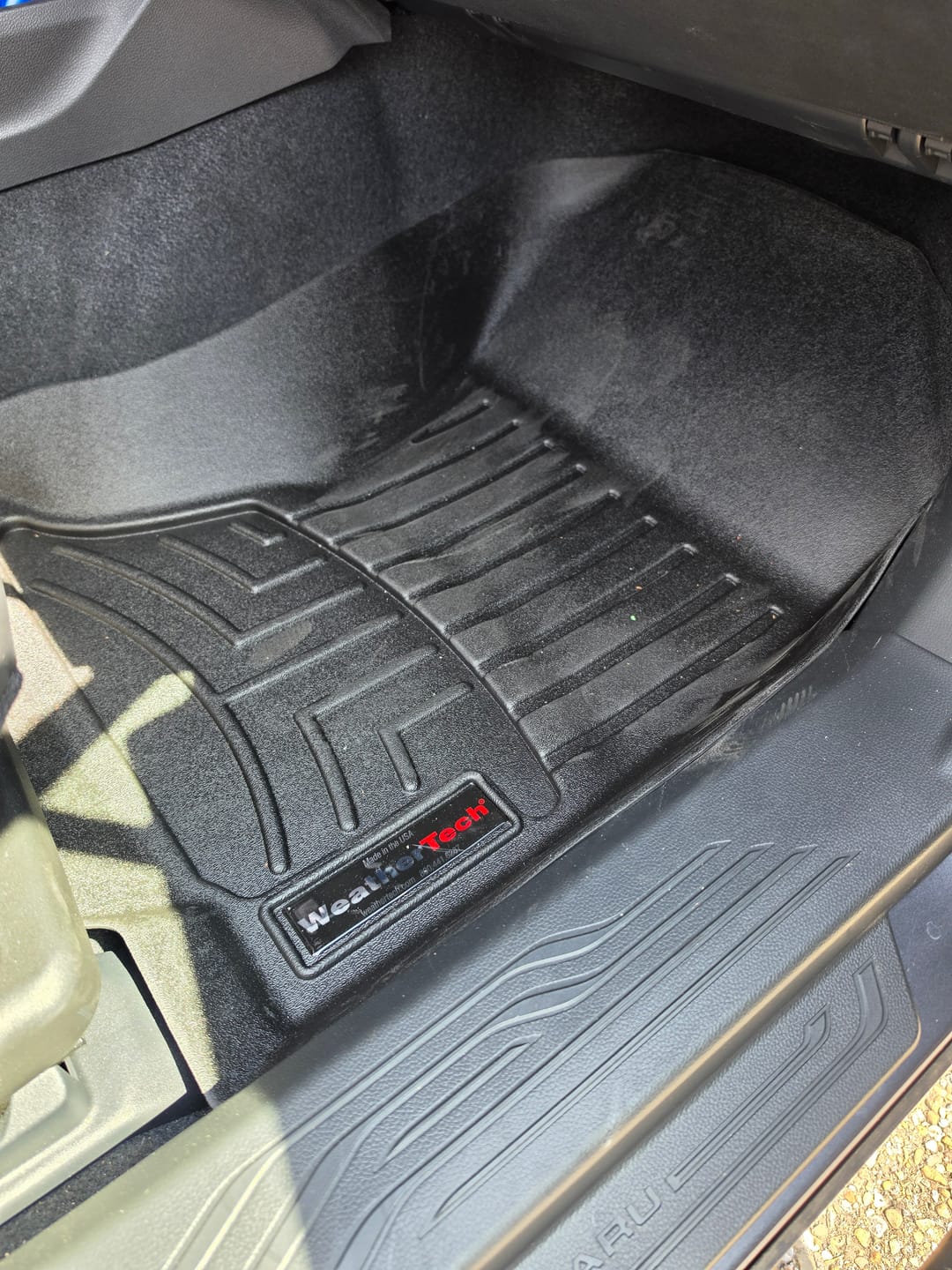 Customer photo review of Subaru Outback BT (2020-2025) 1st Row Car Mat