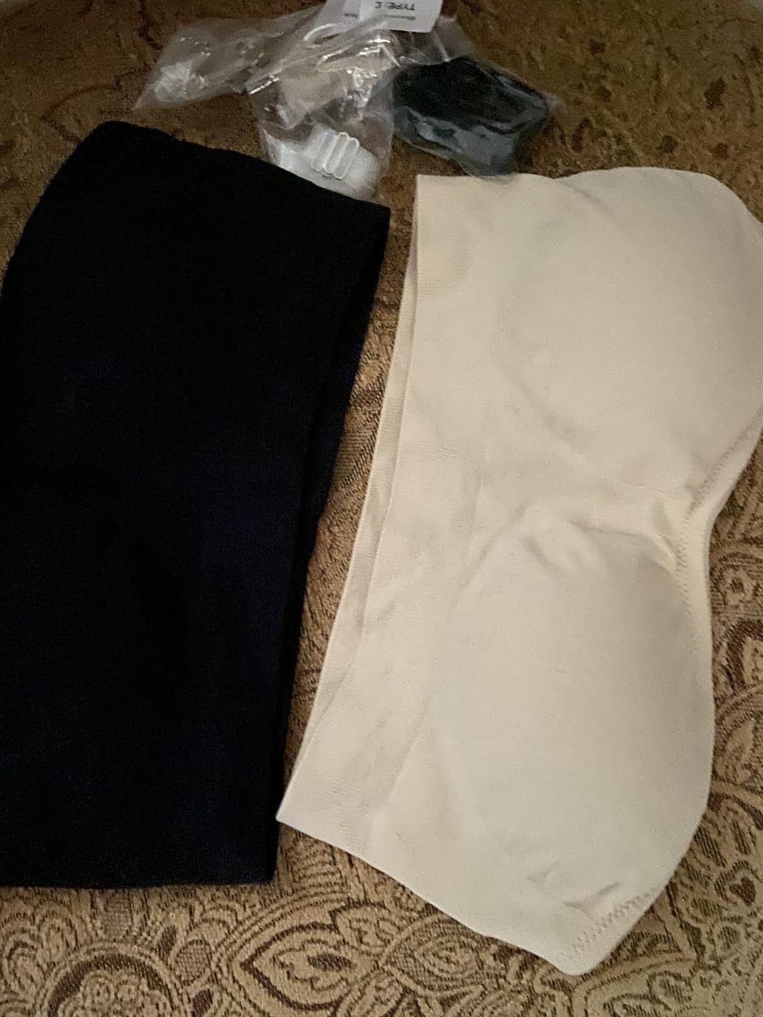 Customer photo review of Seamless Strapless Push-Up Bandeau Bra