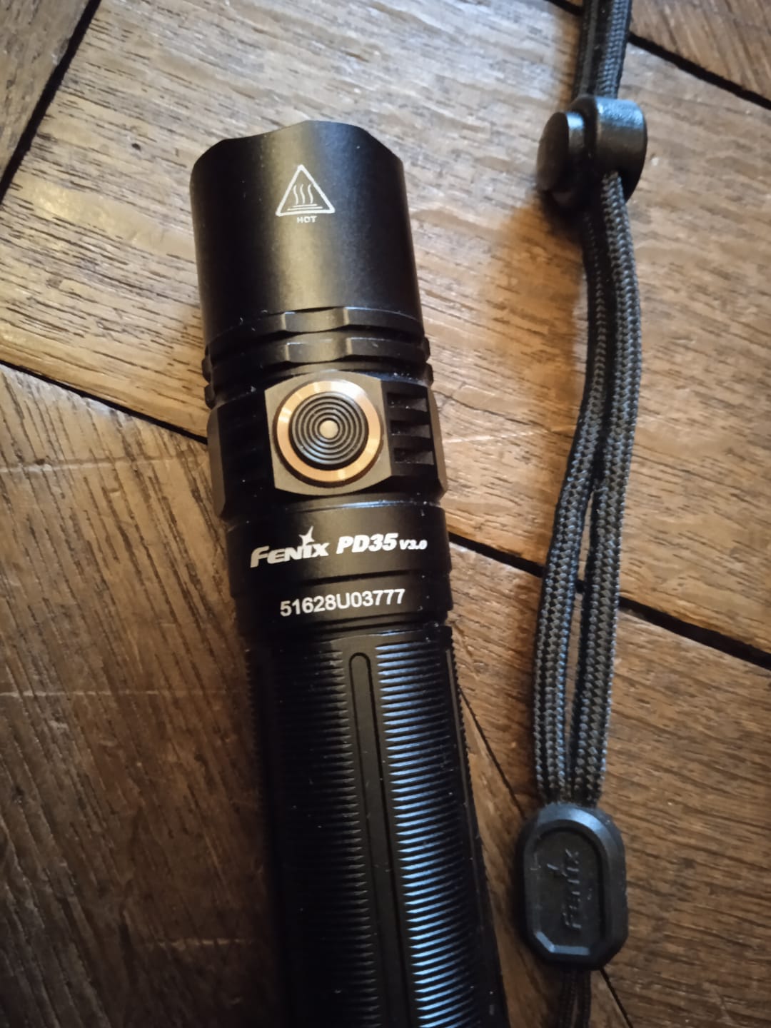 Customer photo review of Fenix PD35 V3.0 - 1700 lumens - Batterie rechargeable micro USB